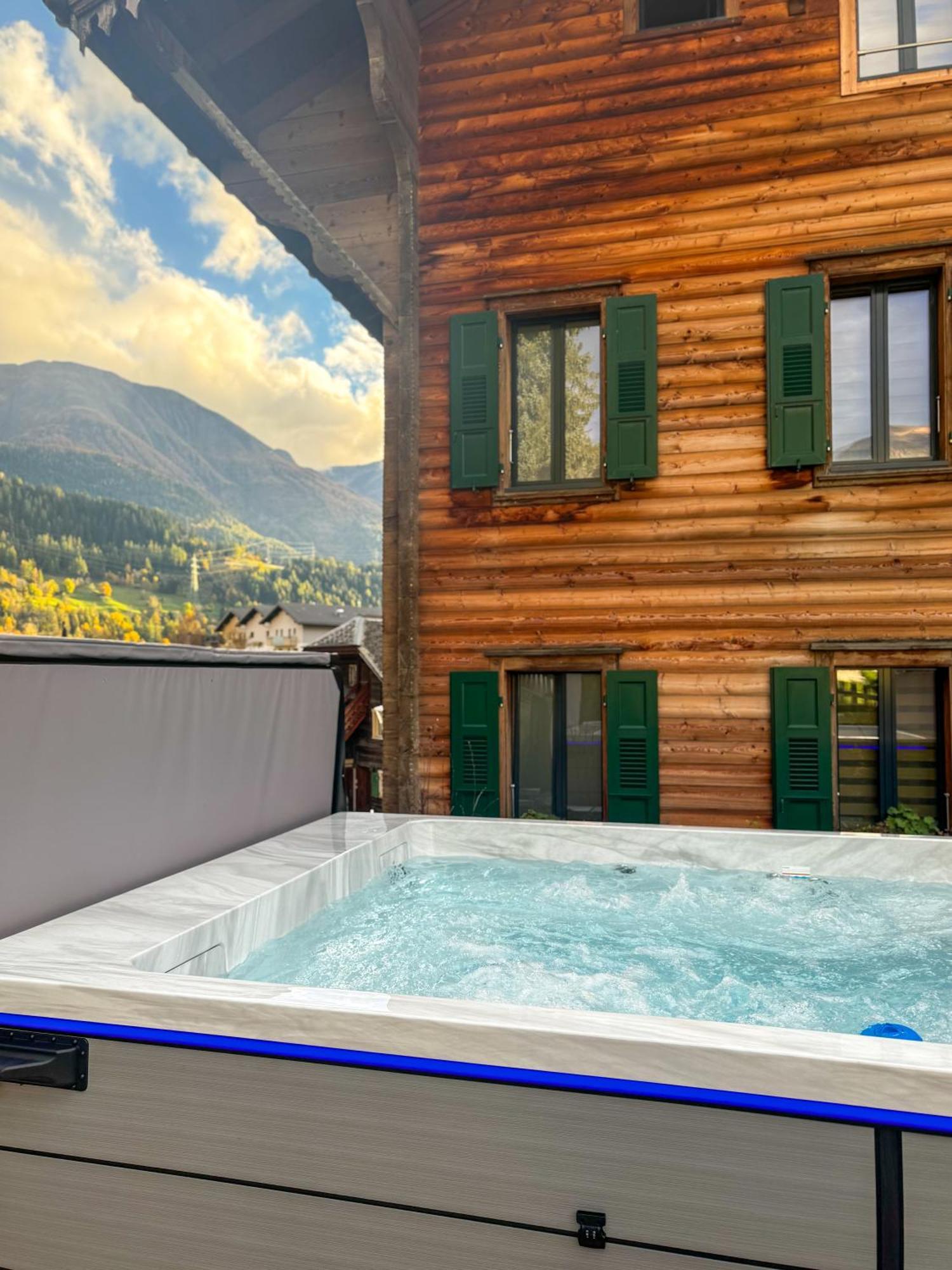 Zer Treichi Appartements Fiesch Kültér fotó