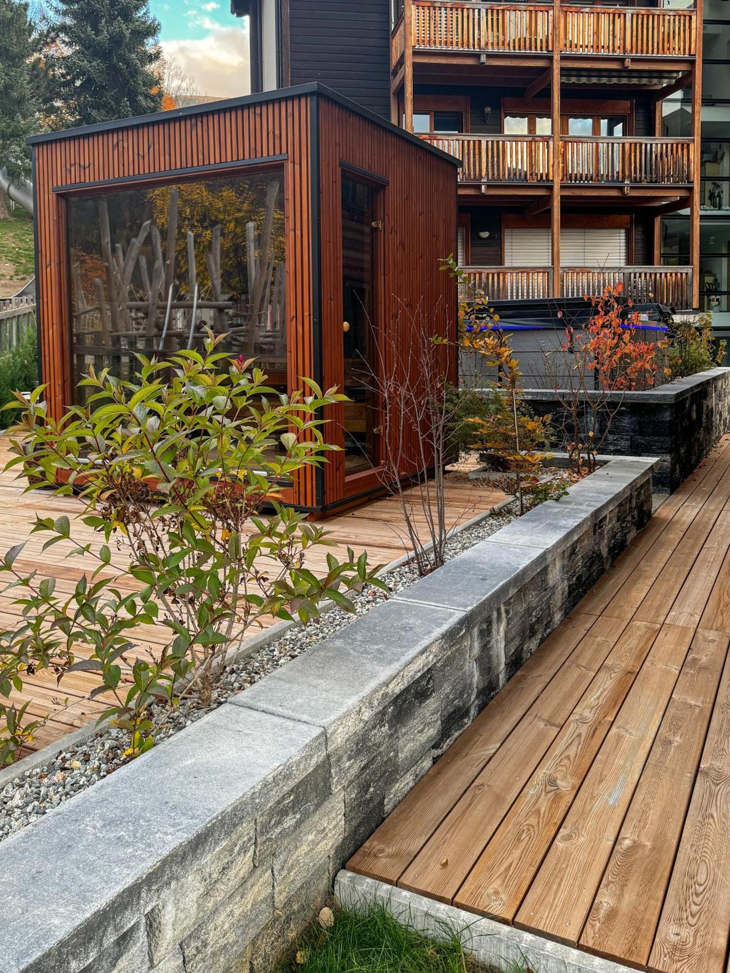 Zer Treichi Appartements Fiesch Kültér fotó