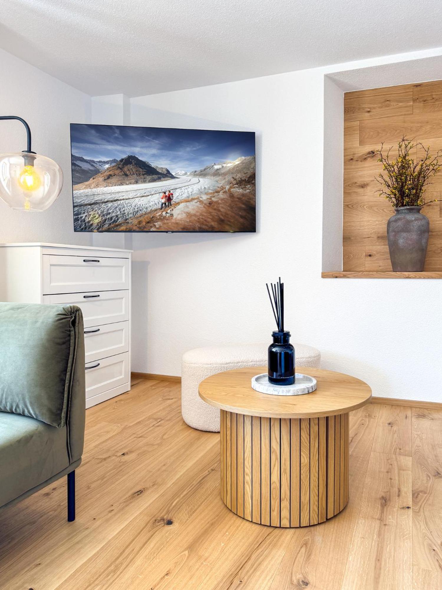Zer Treichi Appartements Fiesch Kültér fotó