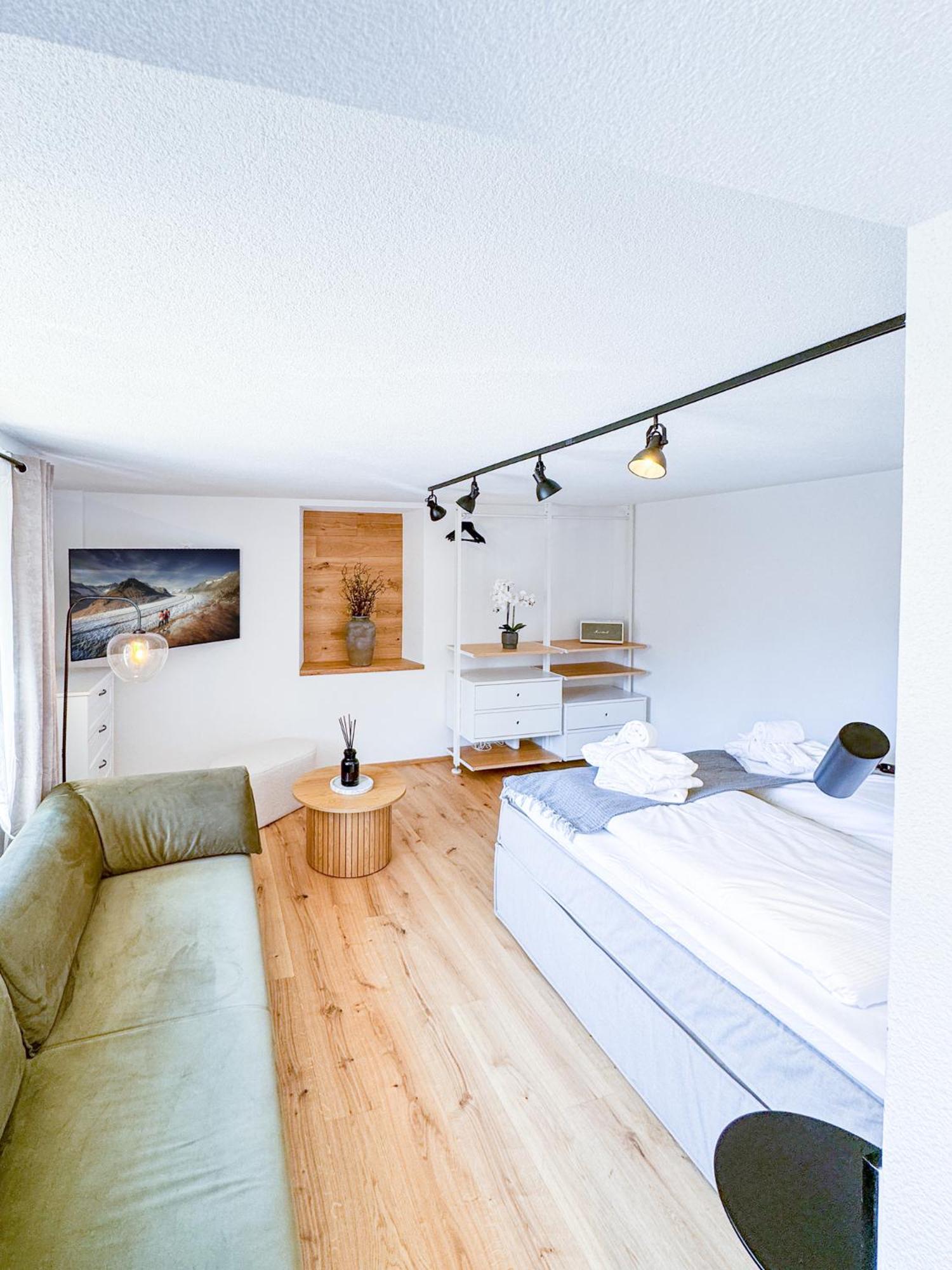 Zer Treichi Appartements Fiesch Kültér fotó